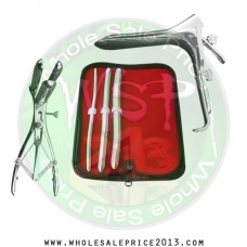  Hegar uterine dilator 3 pieces set, 7-8, 11-12, 15-16,  mathieu grave large